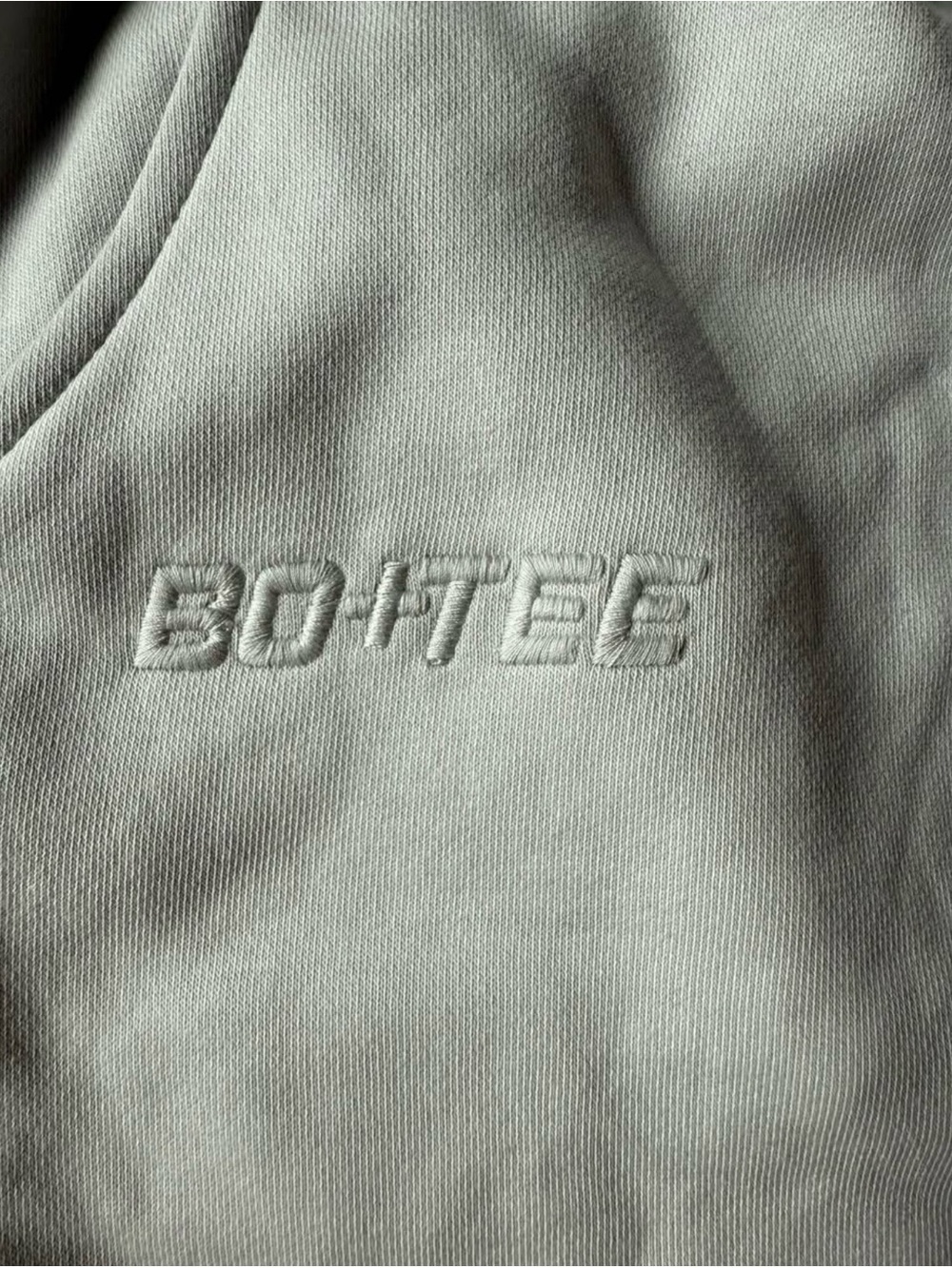 BO+TEE Women's Joggers, Light Grey, Size Small - Picture 3 of 4